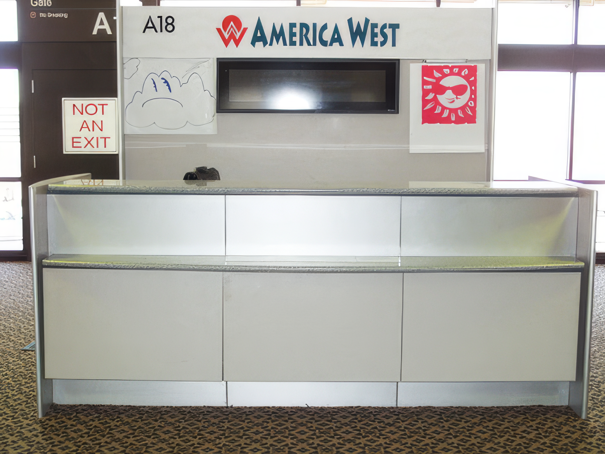 America West Airlines project photograph