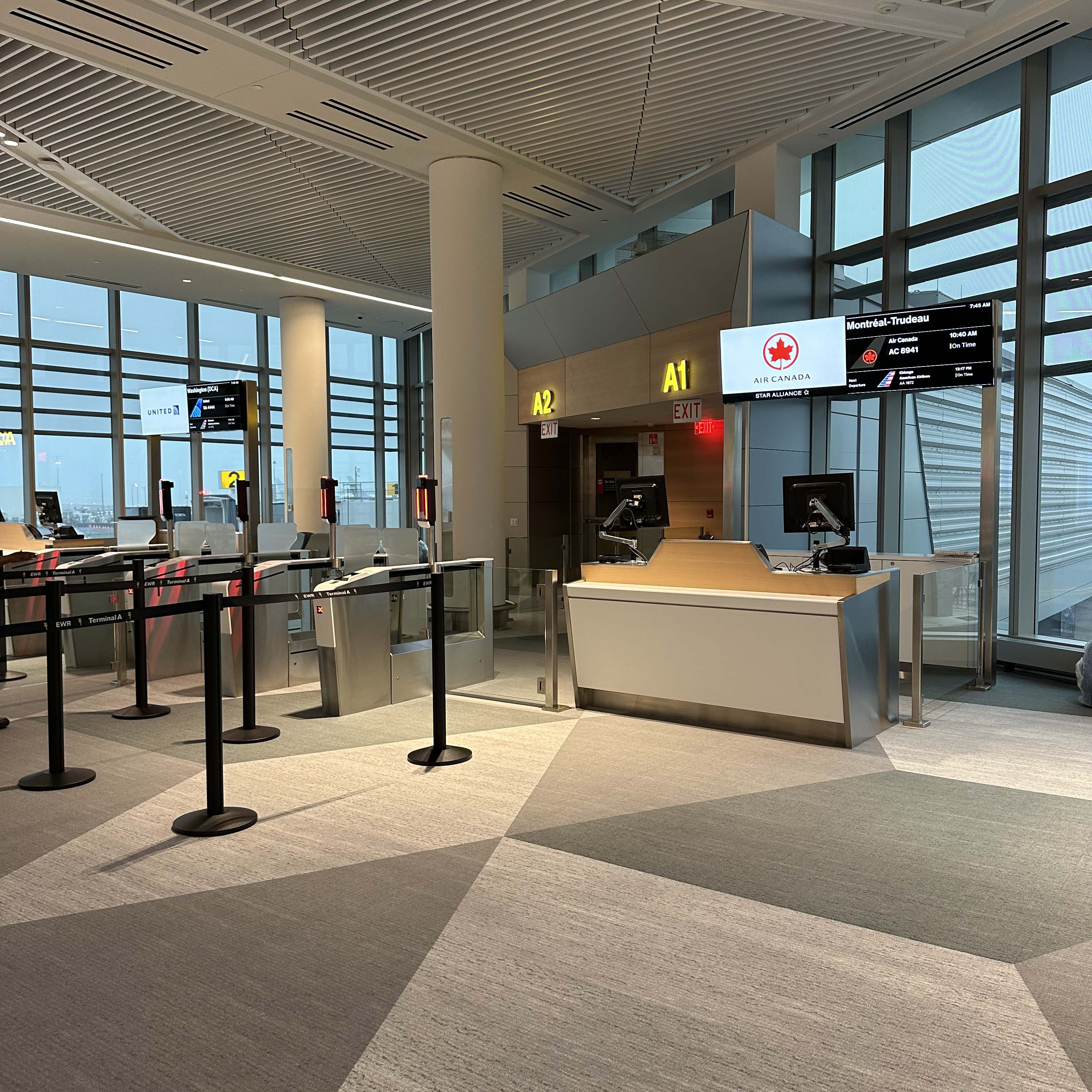 Newark Liberty International Airport (EWR) project photograph